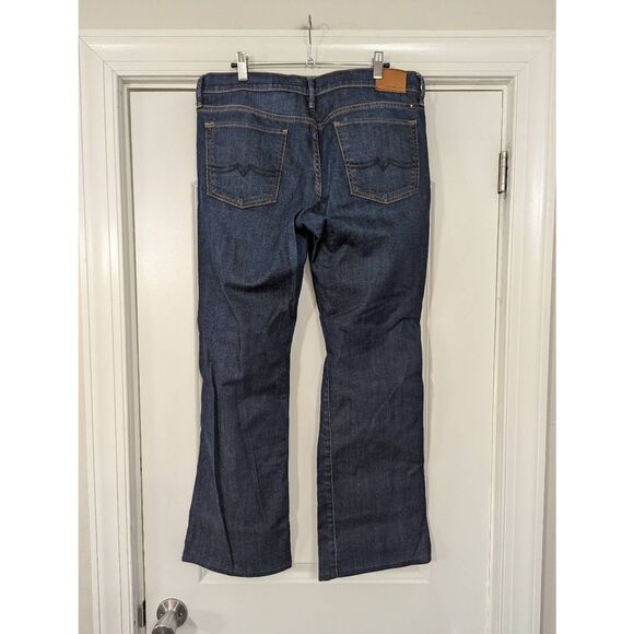 Lucky Brand Sweet N Low Jeans women's size 14/32 dark rinse Bootcut festival - Picture 4 of 6